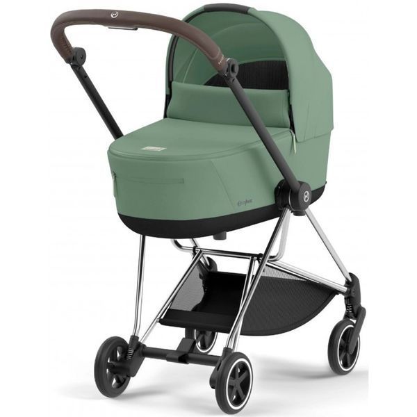 Cybex Mios 4.0 коляска 2 в 1 Leaf Green шасі Chrome Brown 000074 фото