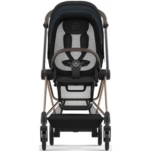 Прогулянкова коляска Cybex Mios 4.0 Sepia Black шасі Rosegold 7789 фото