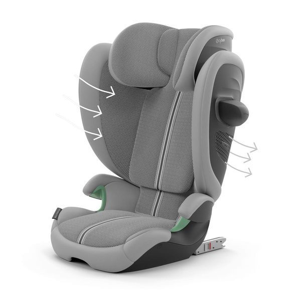 Автокрісло Cybex Solution G2 i-Fix Plus Stone Grey 2737268869 фото