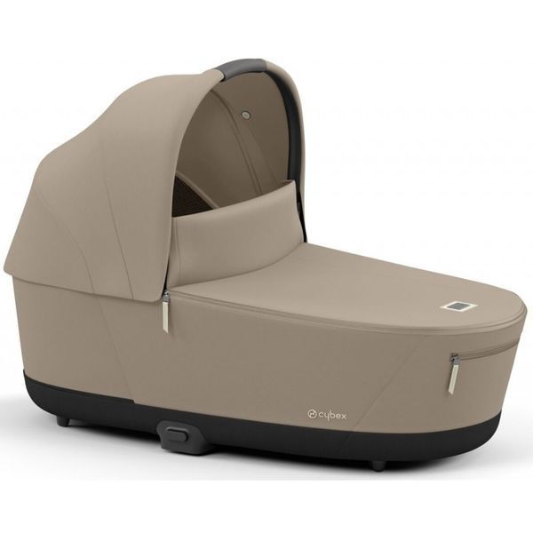 Cybex Priam 4.0 коляска 3 в 1 Cozy Beige шасі Chrome Brown 0000225 фото