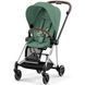 Cybex Mios 4.0 коляска 2 в 1 Leaf Green шасі Chrome Brown 000074 фото 4