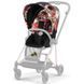 Коляска Cybex Mios Spring Blossom Dark 4.0 шасі Rosegold прогулянка 7788 фото 2
