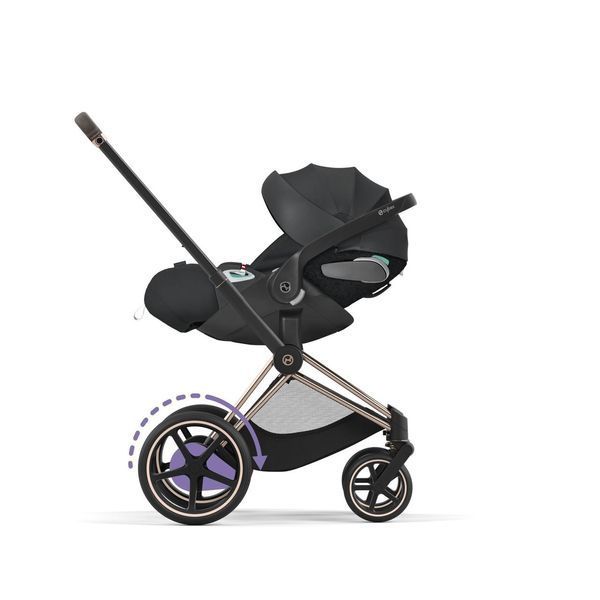 Шасі і каркас прогулянкового блоку Cybex ePriam 4.0 Rose gold 521002373 фото