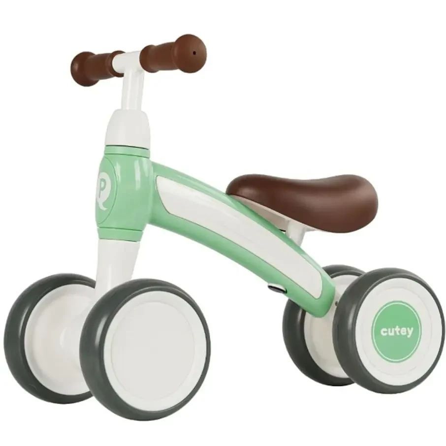 Біговел дитячий Qplay Cutey Light Green (B-400-5CuteyLightGreen) 2104590065 фото