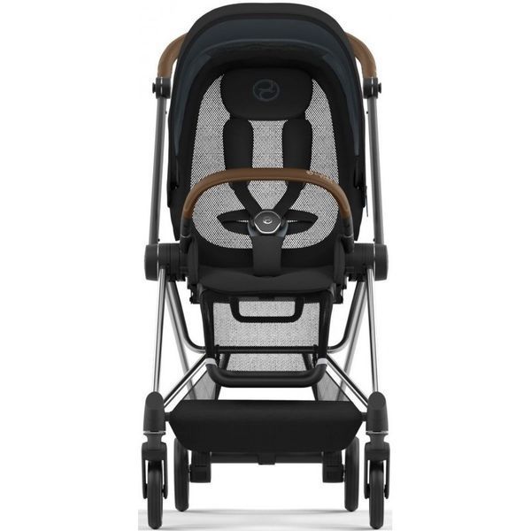 Прогулянкова коляска Cybex Mios 4.0 Sepia Black шасі Chrome Brown 7788 фото