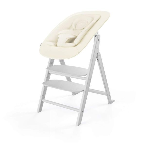 Cybex Click & Fold all white стільчик для годування 4 в 1 524000857 фото