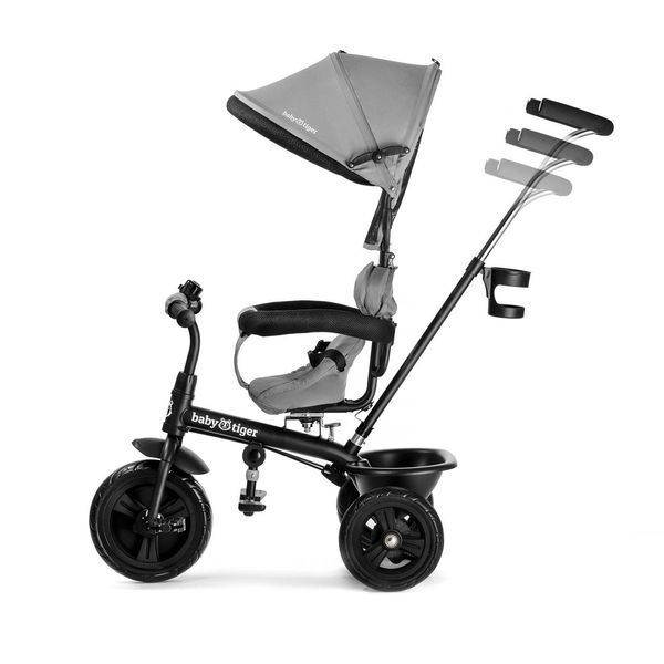 Триколісний велосипед Babytiger Fly Gray (BTRFLYGRY00000) 2608628242 фото