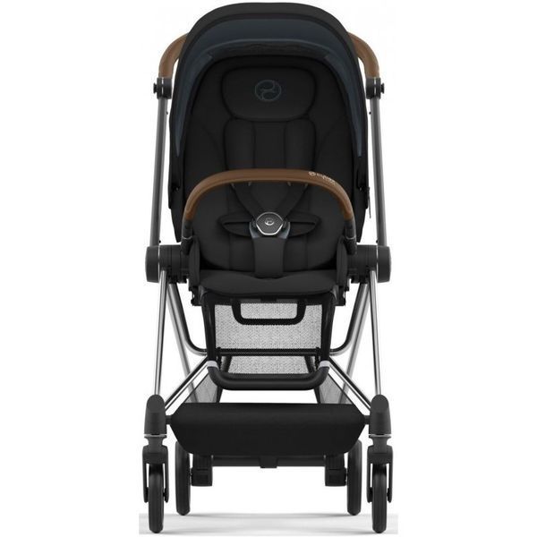 Прогулянкова коляска Cybex Mios 4.0 Sepia Black шасі Chrome Brown 7788 фото