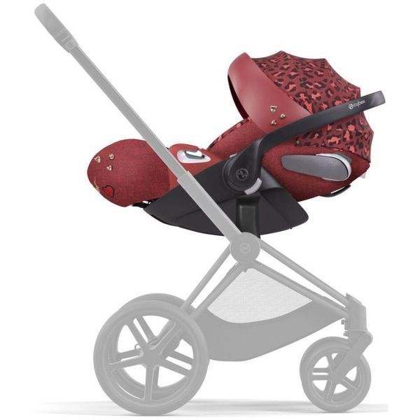 Коляска Cybex Priam 3 в 1 Rockstar by Alec Voelkel шасі Matt Black 4.0 000031 фото