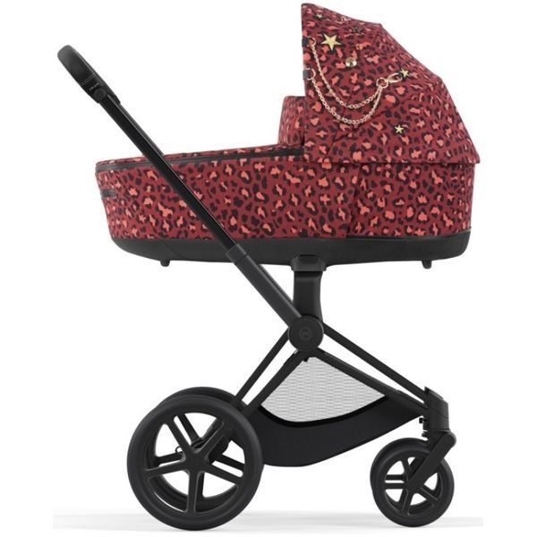 Коляска Cybex Priam 3 в 1 Rockstar by Alec Voelkel шасі Matt Black 4.0 000031 фото