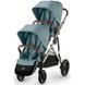 Коляска для двійні Cybex Gazelle S Sky Blue 000012 фото