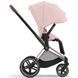 Cybex Priam 4.0 коляска 3 в 1 Peach Pink шасі Rosegold 0000301 фото 4