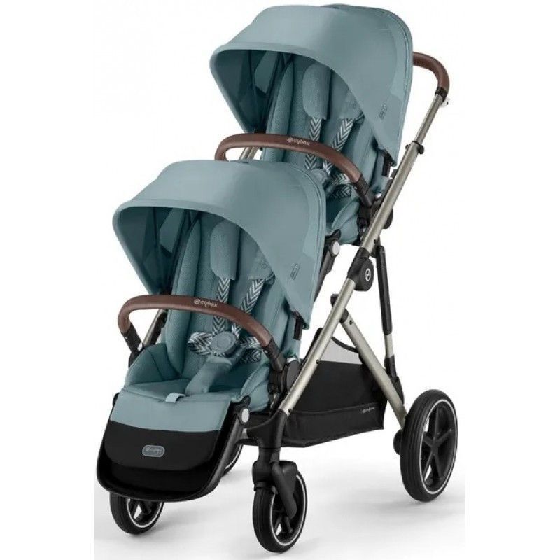 Коляска для двійні Cybex Gazelle S Sky Blue 000012 фото