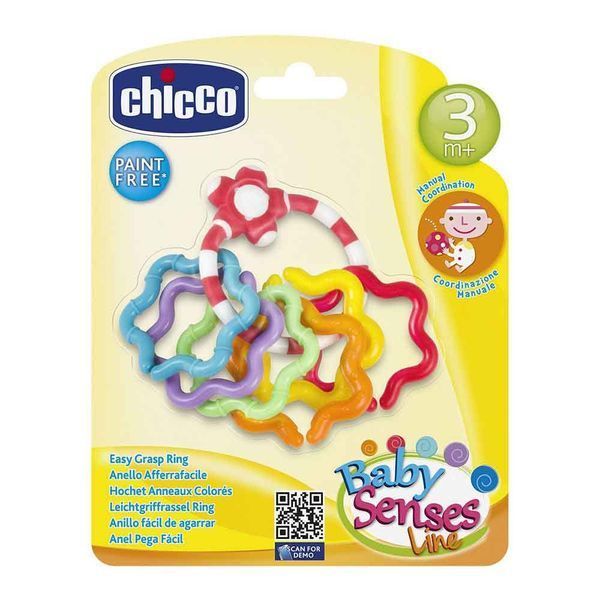 Іграшка-брязкальце "Кільця", Chicco 05954.00 фото