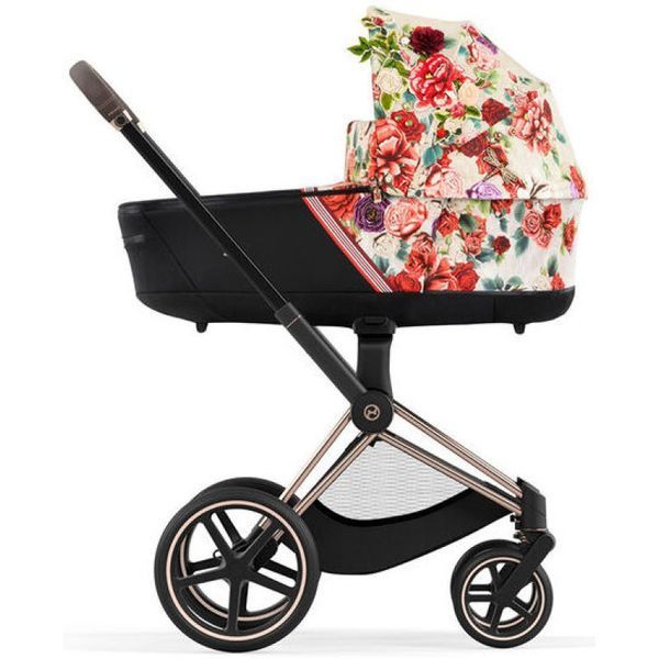 Cybex Priam 4.0 коляска 2 в 1 Blossom Light шасси Rosegold 000050 фото