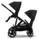 Коляска для двійні Cybex Gazelle S Moon Black 000010 фото 2
