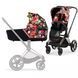 Коляска Cybex Priam 4.0 2 в 1 Spring Blossom Dark шасси Rose Gold 2022 р, 1288886328 фото