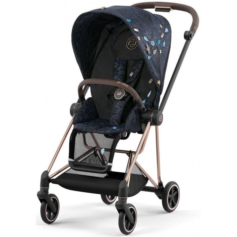 Прогулянкова коляска Cybex Mios 4.0 Jewels of Nature шасі Rosegold 7779 фото