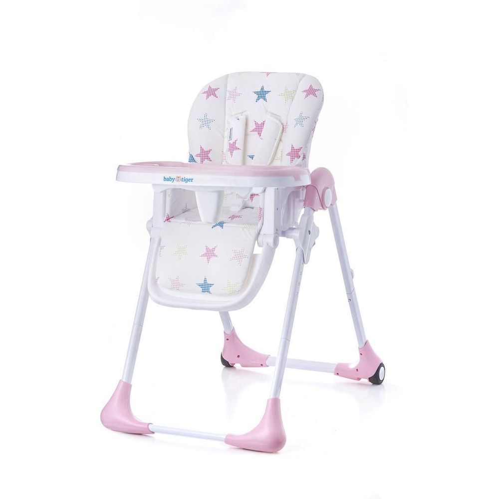 Стульчик для кормления Babytiger Kiki Grey (BTKKIKIGRY0000) Розовый 2608628245 фото
