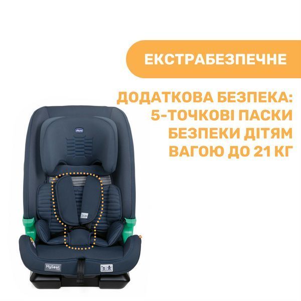 Автокрісло Chicco MySeat i-Size Air, група 1/2/3 79873.72 фото