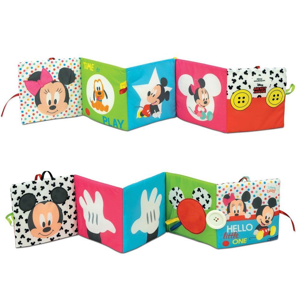 М'яка іграшка-книга Clementoni "Soft Book", серія "Disney Baby" 17721 фото