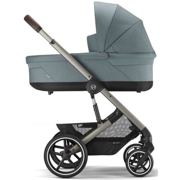 Коляска Cybex Balios S Lux Taupe 2 в 1 Stormy Blue 000047 фото