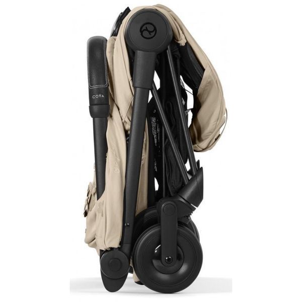 Cybex Coya Simply Flowers Beige шасі matt black прогулянкова коляска 522003151 фото