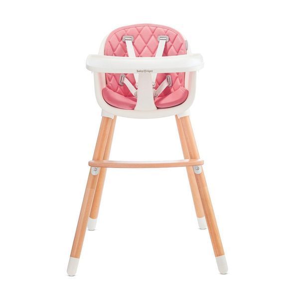 Стільчик для годування Babytiger Tini Gray (BTKTINIGRY0000) Рожевий 2608628247 фото