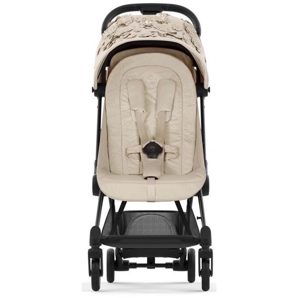 Cybex Coya Simply Flowers Beige шасі matt black прогулянкова коляска 522003151 фото