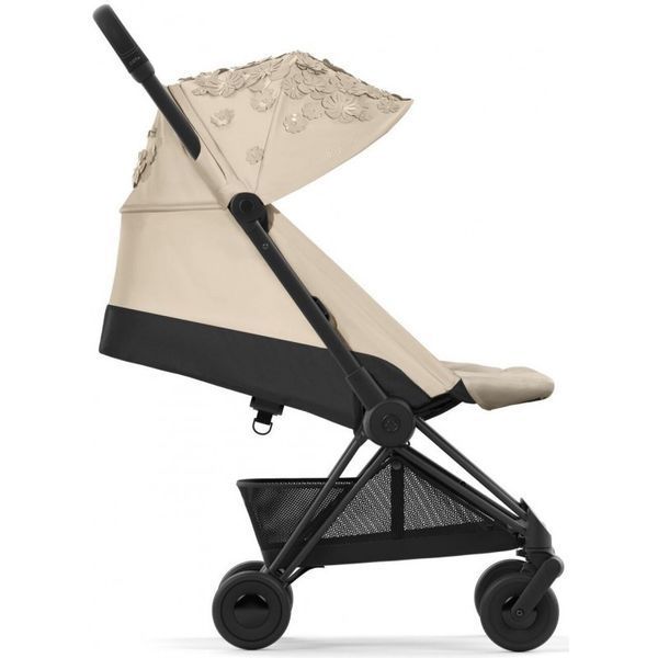 Cybex Coya Simply Flowers Beige шасі matt black прогулянкова коляска 522003151 фото