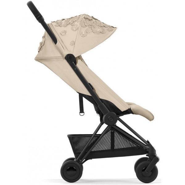 Cybex Coya Simply Flowers Beige шасі matt black прогулянкова коляска 522003151 фото