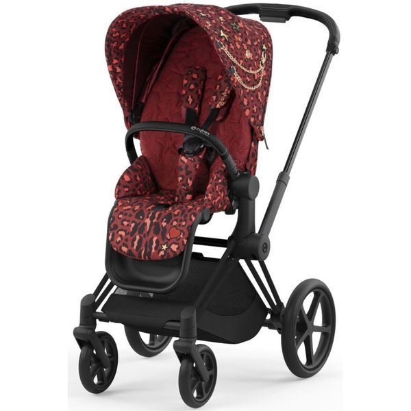 Коляска Cybex Priam 3 в 1 Rockstar by Alec Voelkel шасі Matt Black 4.0 000031 фото