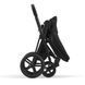 Шасі та каркас прогулянкового блоку Cybex Priam LS RBA (Matt Black) 521002331 фото 3