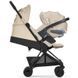 Cybex Coya Simply Flowers Beige шасі matt black прогулянкова коляска 522003151 фото 5