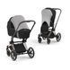 Сонцезахисний чохол grey для Cybex 522000407 фото
