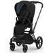 Cybex Priam 4.0 коляска 3 в 1 Off White шасі Matt Black 000029 фото 3