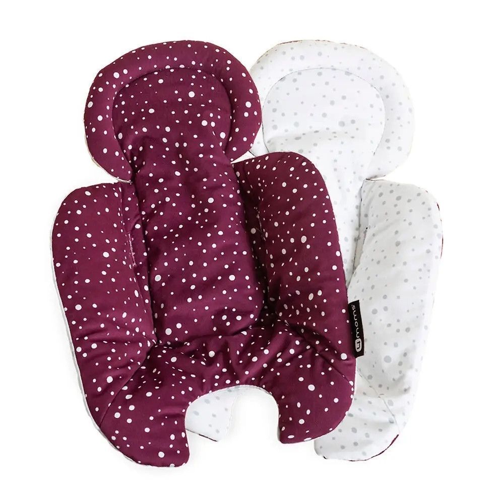 Додатковий вкладиш для немовлят mamaRoo (maroon) 817980017139 фото