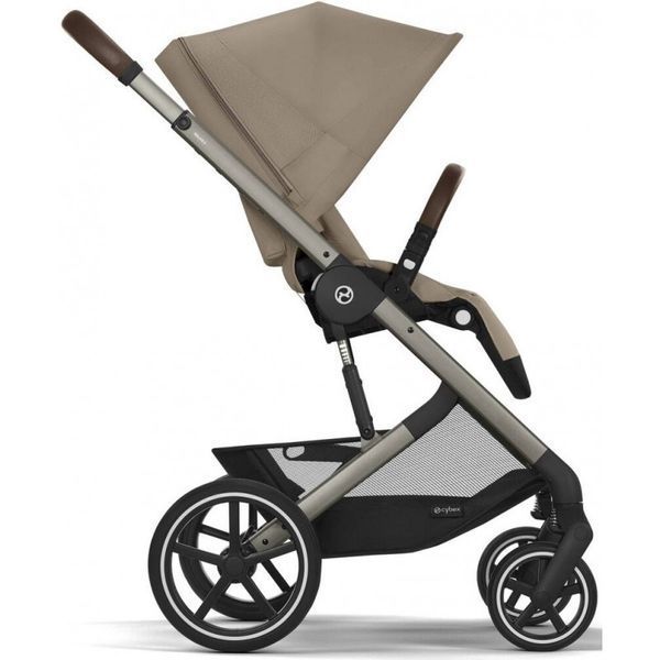 Коляска Cybex Balios S Lux Taupe 2 в 1 Almond Beige 2025р./ Люлька Chocolate Brown 2628406037 фото