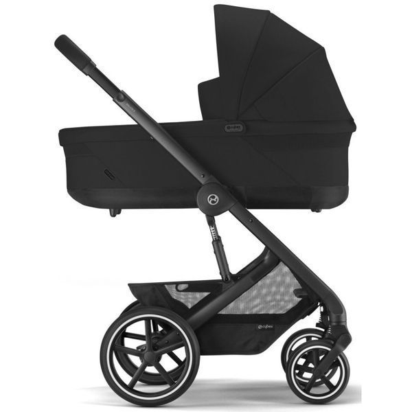 Коляска Cybex Balios S Lux 3 в 1 Moon Black / Aton B2 i-Size Volcano Black 000034 фото
