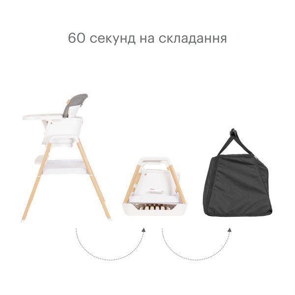 Стільчик для годування 7 в 1 Tutti Bambini Nova 611010/3511 фото