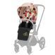 Прогулянкова коляска Cybex Priam 4.0 Blossom Light на шасі Rosegold 1260987395 фото 2