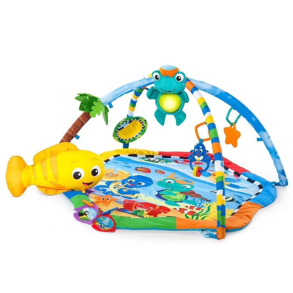 Розвиваючий килимок Baby Einstein Rhythm of the Reef 90649 фото