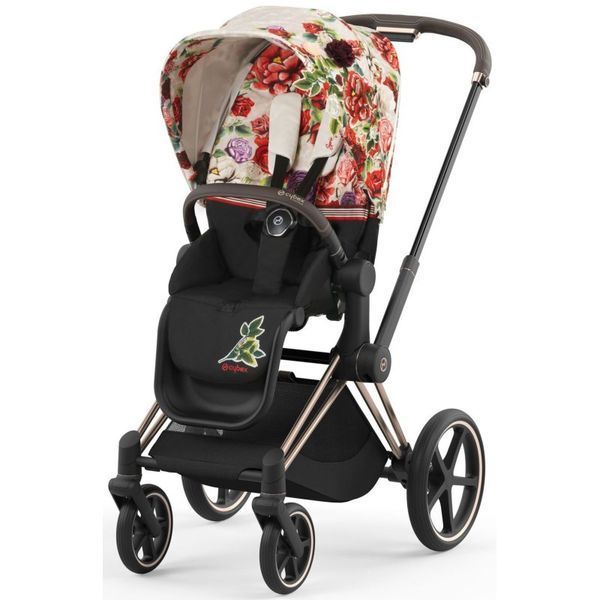Cybex Priam 4.0 коляска 2 в 1 Blossom Light шасси Rosegold 000050 фото