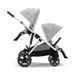 Коляска для двійні Cybex Gazelle S Silver Lava Grey 000011 фото 2