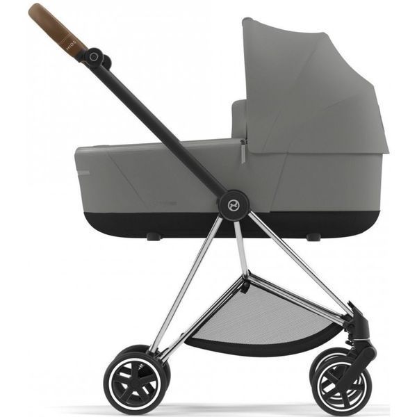 Cybex Mios 4.0 коляска 2 в 1 Mirage Grey шасі Chrome Brown 000076 фото