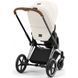 Cybex Priam 4.0 коляска 2 в 1 Off White шасі Chrome Brown 000049 фото 8