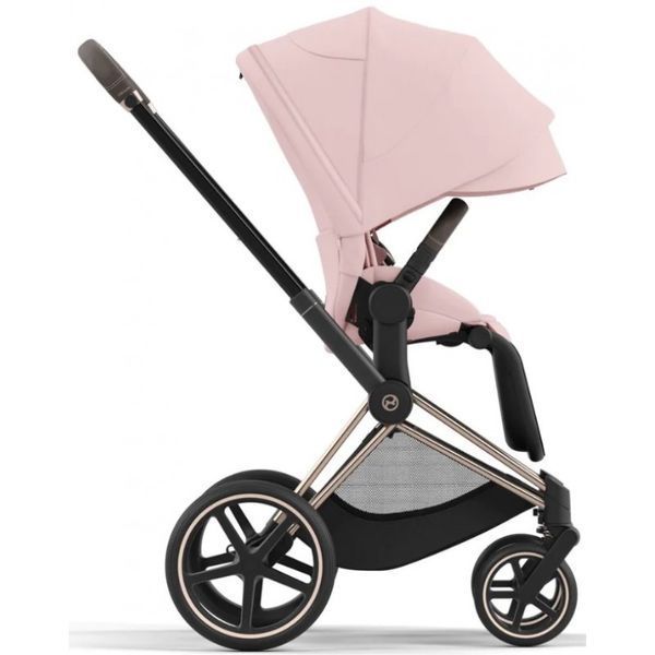 Cybex Priam 4.0 коляска 3 в 1 Peach Pink шасі Rosegold 2609113612 фото