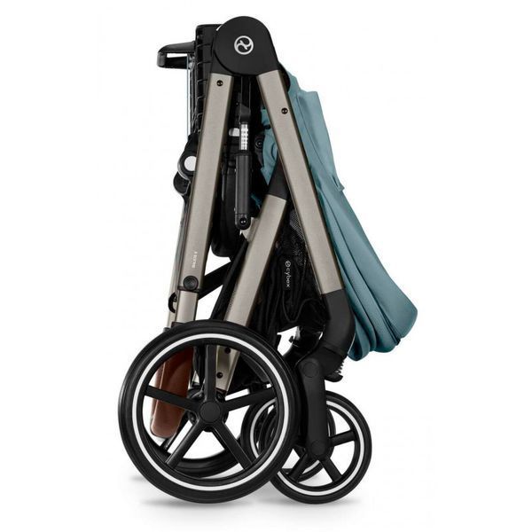 Коляска Cybex Balios S Lux Taupe 3 в 1 Stormy Blue / Автокрісло Cloud G plus 000032 фото