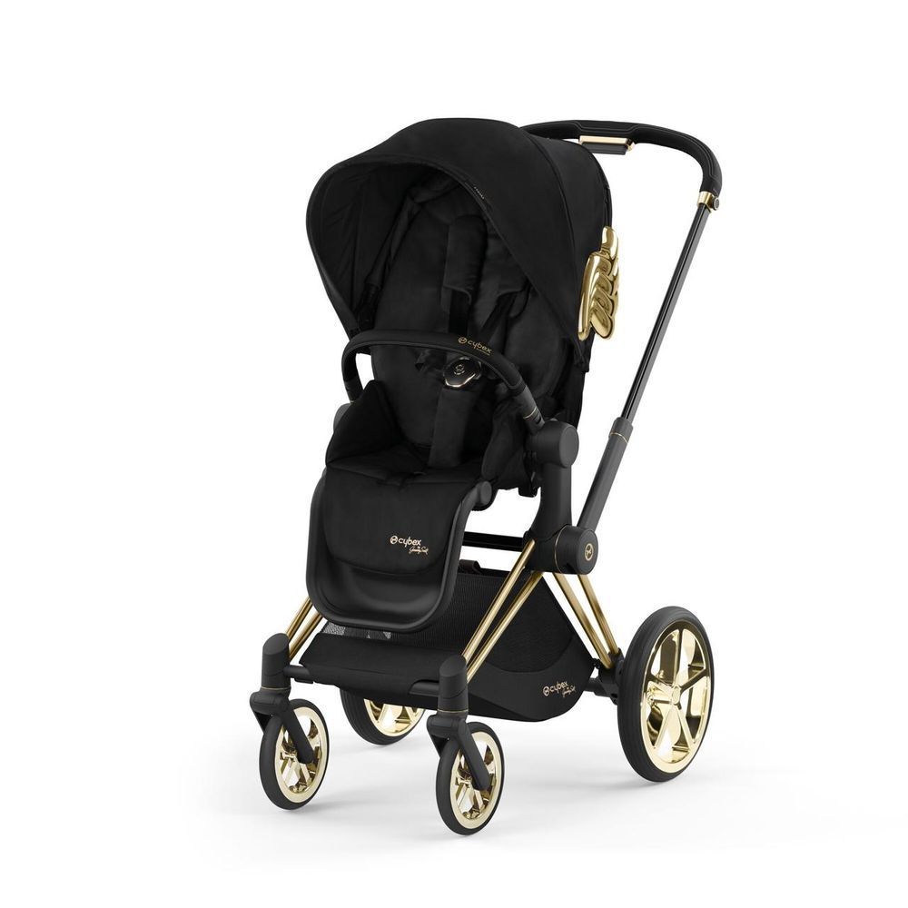 Прогулянкова коляска Cybex Priam by Jeremy Scott (Wings black) 519001979 фото