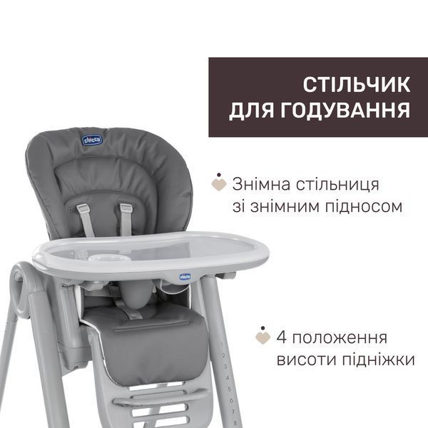 Стільчик для годування Chicco Polly Magic 2775539451 фото